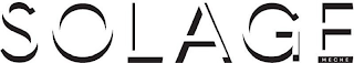 SOLAGE MECHE logo
