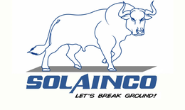 SOLAINCO "LET'S BREAK GROUND!" logo