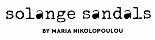 SOLANGE SANDALS BY MARIA NIKOLOPOULOU logo