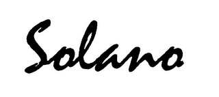 SOLANO logo