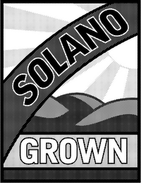 SOLANO GROWN logo