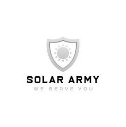 SOLAR ARMY WE SERVE YOU logo