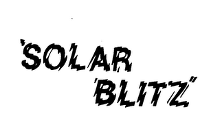 "SOLAR BLITZ" logo