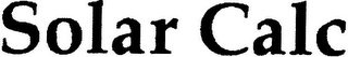 SOLAR CALC logo