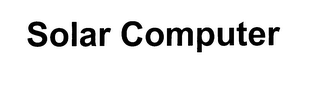 SOLAR COMPUTER logo
