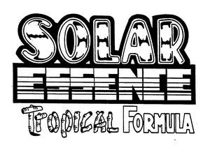SOLAR ESSENCE TROPICAL FORMULA logo