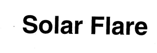 SOLAR FLARE logo