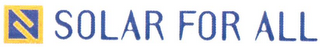 SOLAR FOR ALL logo