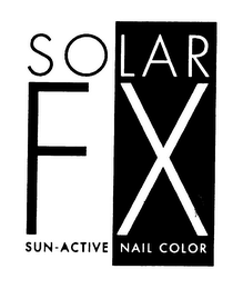 SOLAR FX SUN-ACTIVE NAIL COLOR logo
