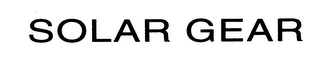 SOLAR GEAR logo