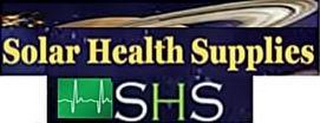 SOLAR HEALTH SUPPLIES SHS logo