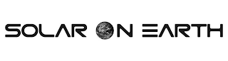 SOLAR ON EARTH logo