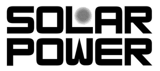 SOLAR POWER logo