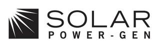 SOLAR POWER-GEN logo