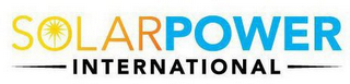 SOLAR POWER INTERNATIONAL logo