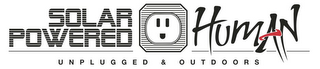 SOLAR POWERED HUMAN, UNPLUGGED & OUTDOORS logo