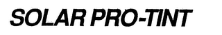 SOLAR PRO-TINT logo