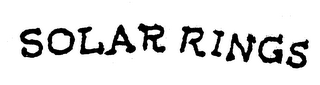 SOLAR RINGS logo