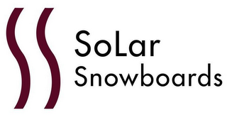 SOLAR SNOWBOARDS logo