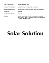 SOLAR SOLUTION logo