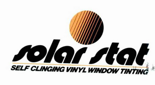 SOLAR STAT SELF CLINGING VINYL WINDOW TINTING logo