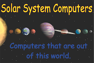 SOLAR SYSTEM COMPUTERS: COMPUTERS THAT ARE OUT OF THIS WORLD logo