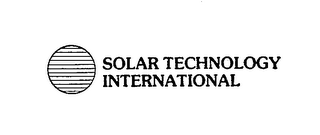 SOLAR TECHNOLOGY INTERNATIONAL logo