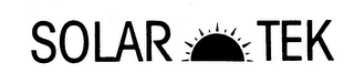 SOLAR TEK logo