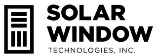 SOLAR WINDOW TECHNOLOGIES, INC. logo