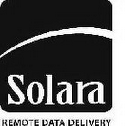 SOLARA REMOTE DATA DELIVERY logo