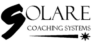 SOLARE COACHING SYSTEMS logo
