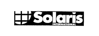 SOLARIS INTERNATIONAL logo