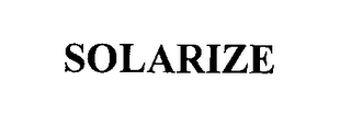 SOLARIZE logo