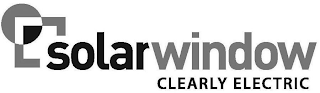 SOLARWINDOW CLEARLY ELECTRIC logo