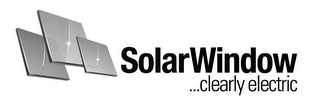 SOLARWINDOW...CLEARLY ELECTRIC logo