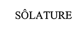 SOLATURE logo