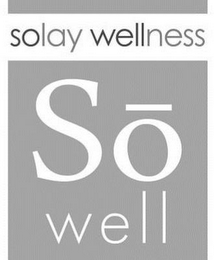 SOLAY WELLNESS SOWELL logo