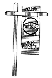 SOLD ERA 1ST IN SERVICE. logo