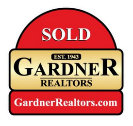SOLD EST. 1943 GARDNER REALTORS GARDNERREALTORS.COM logo