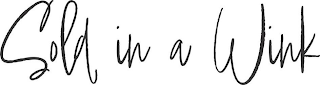 SOLD IN A WINK logo