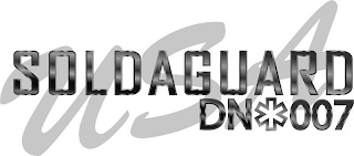 SOLDAGUARD DN 007 USA logo