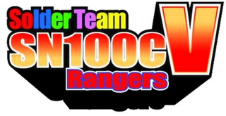 SOLDER TEAM SN100C V RANGERS logo