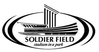 SOLDIER FIELD STADIUM IN A PARK logo