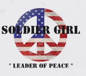 SOLDIER GIRL "LEADER OF PEACE" logo