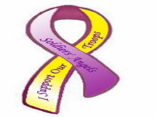 SOLDIERS' ANGELS I SUPPORT OUR TROOPS logo