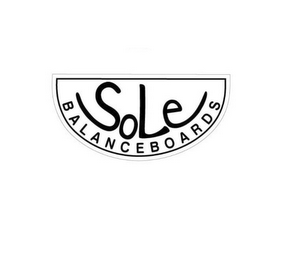 SOLE BALANCE BOARDS logo