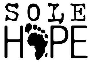 SOLE HOPE logo
