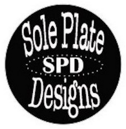 SOLE PLATE SPD DESIGNS logo