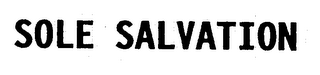 SOLE SALVATION logo