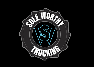SOLE WORTHY TRUCKING SW logo